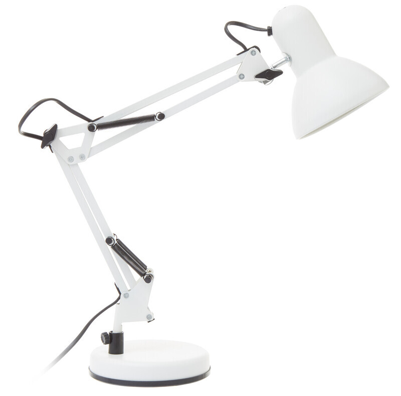 Interiors By Premier White Table Lamp Payton Studio Matt