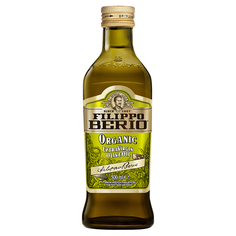 Filippo Berio Organic Extra Virgin Olive Oil 500Ml