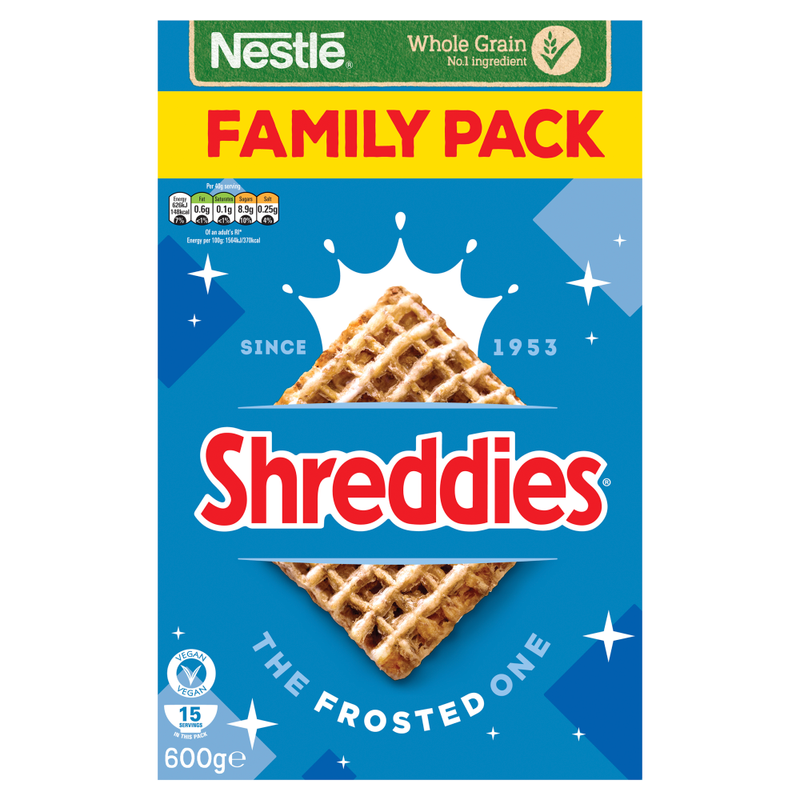 Nestlé Nestle Shreddies Frosted Cereal 600G