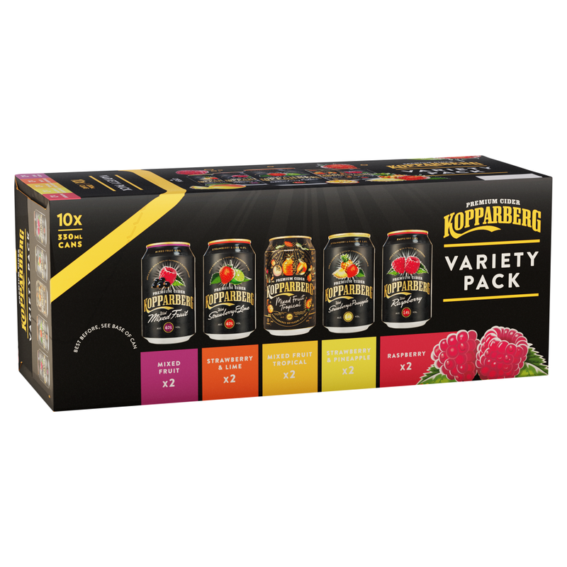 Variety 10Pk - 3.6% 10X330ml