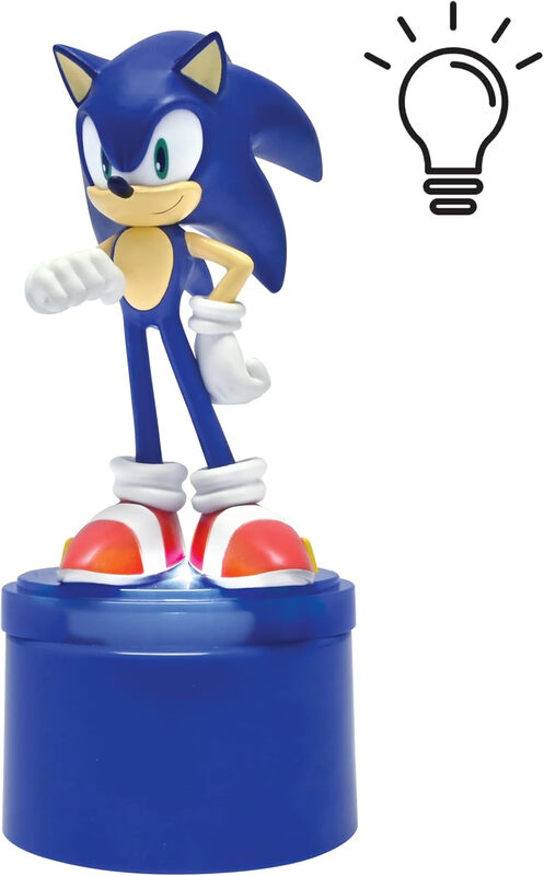 Sonic the Hedgehog - Nightlight with Speake - Blue