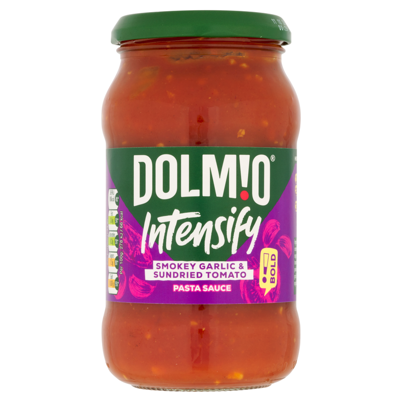 Dolmio Intensify Smokey Garlic & Sundried Tomatoes Pasta Sauce 400G