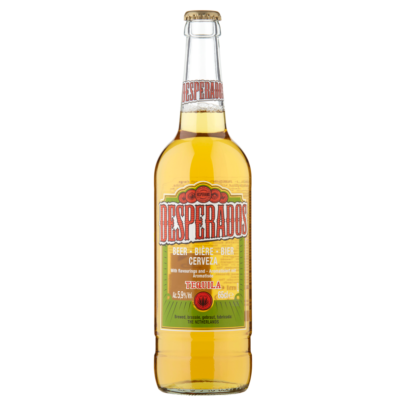 Tequila Flavoured Lager Beer Bottle 650ml