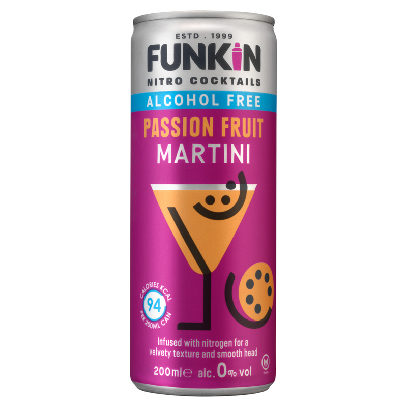 Nitro Cocktails No Alcohol Passion Fruit Martini 200ml