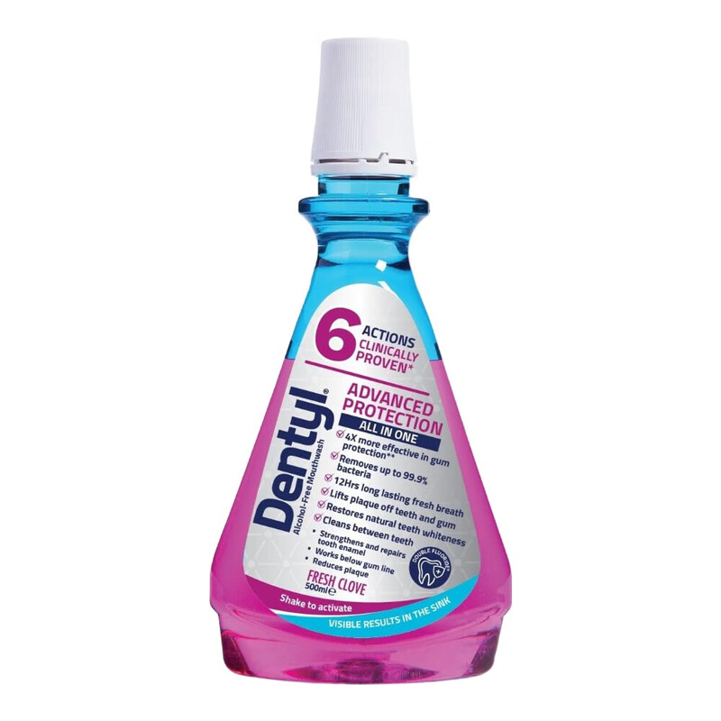 Advanced Protection Alcohol-Free Fresh Clove Mouthwash 500ml