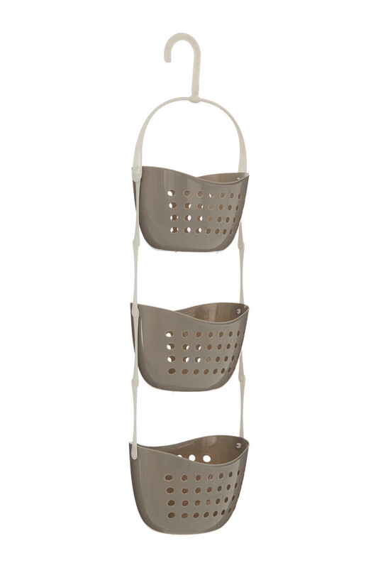3 Tier Grey Shower Caddy