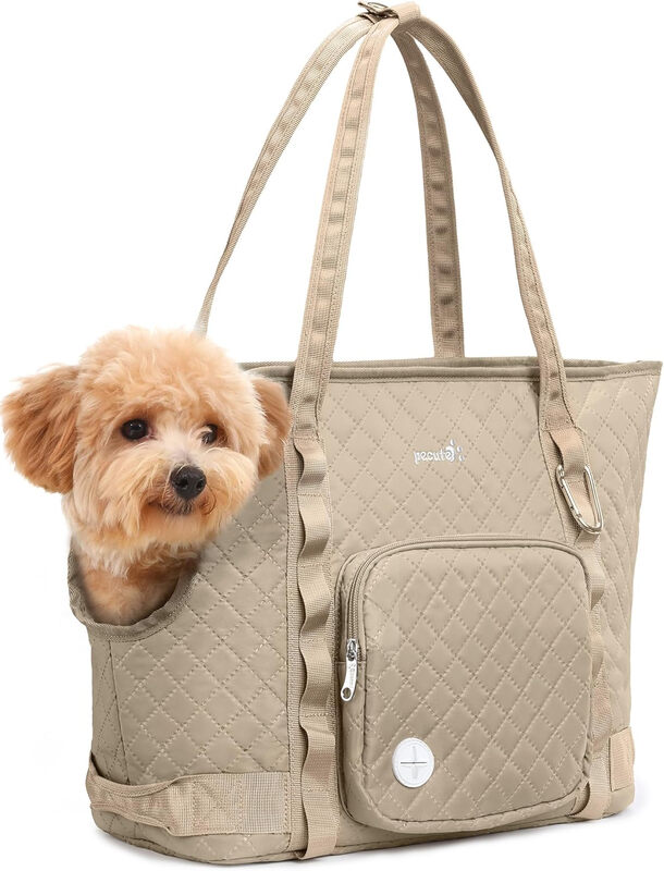 Dog Purse Carrier Khaki