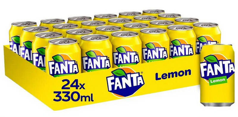 Fanta Lemon Zero 24x0,33L