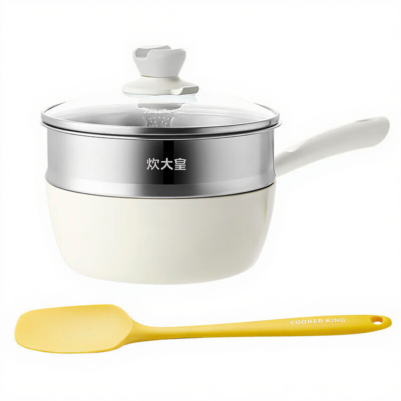 COOKER KING Babyvoedsel set met roerbakpan en stoommand