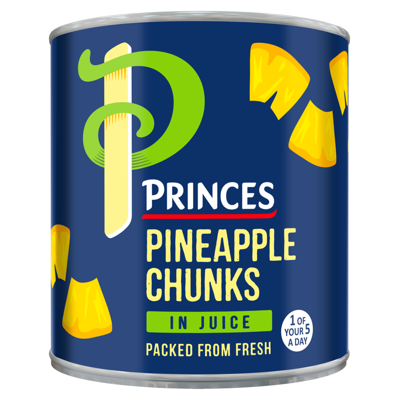 Princes Pineapple Chunks With Juice 432G