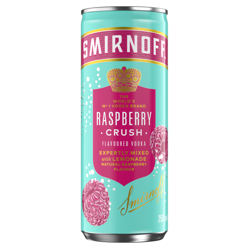 Raspberry Crush & Lemonade 250ml