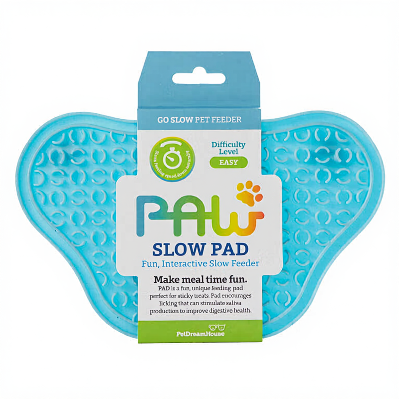 PetDreamHouse PAW Schleckmatte Blau Easy