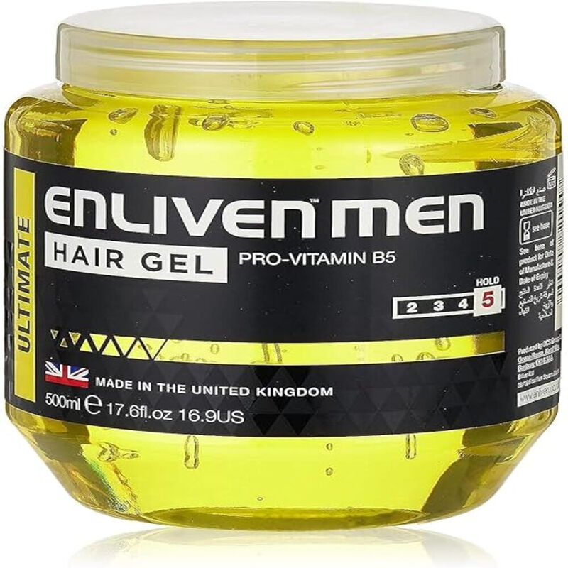 Hair Gel Yellow 500ml