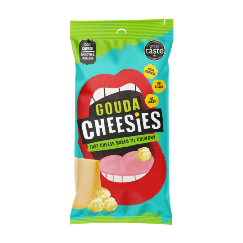 Cheesies Crunchy Popped Gouda Cheese 20G
