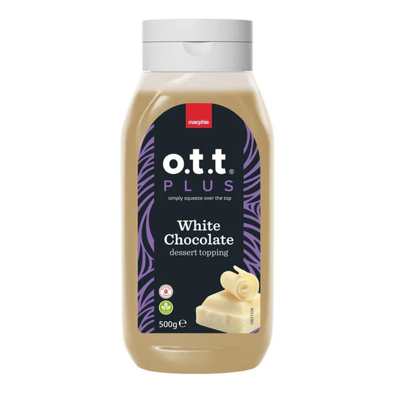 OTT White Choc Dessert Topping 500g