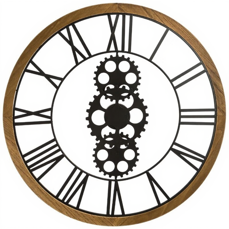 Atmosphera Horloge Maelo en métal avec mécanisme - diamètre 70 cm