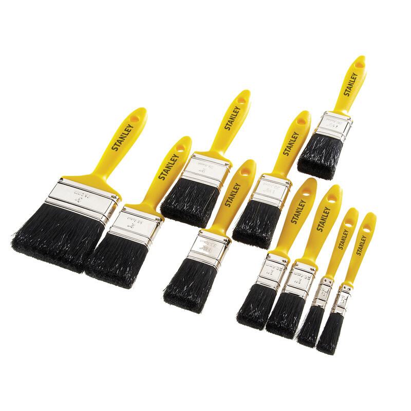 Hobby Paint Brush Set of 10