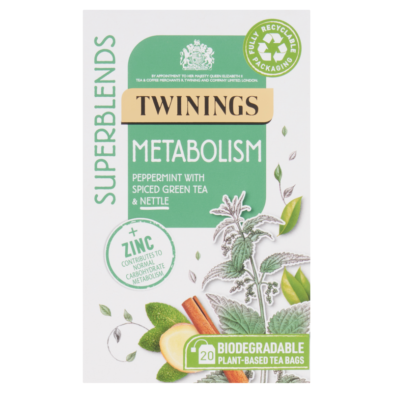 Superblends Metabolism 20 Tea Bags 40g