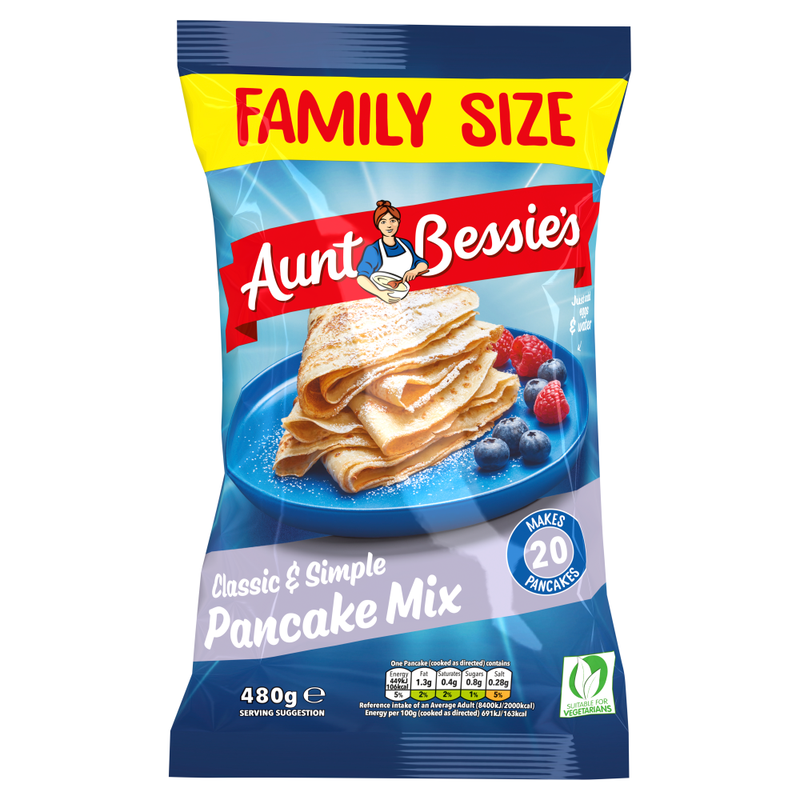 Aunt Bessies Pancake Mix 480g