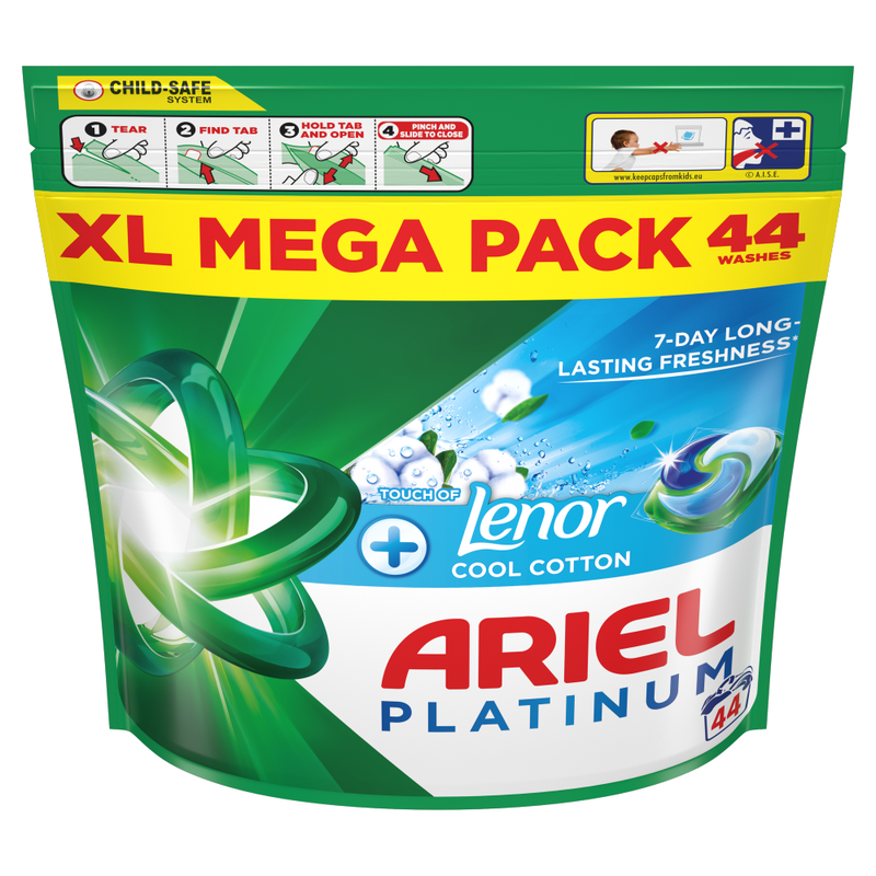 Platinum PODS, Washing Liquid Capsules 44 Washes