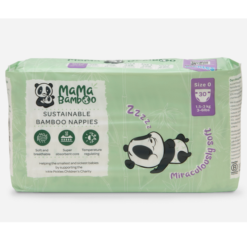 Nappies Size 0 - 30 per pack
