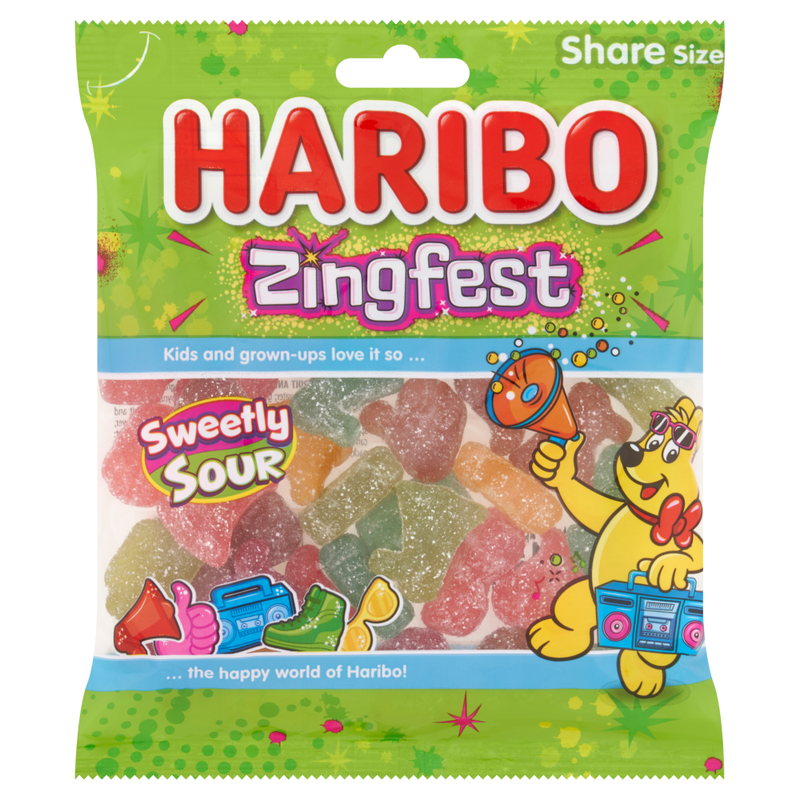 Zingfest Sweets Share Bag 150g