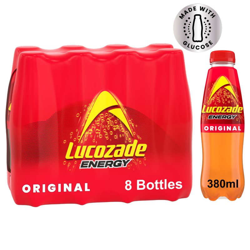 Lucozade Energy Original 8 x 380ml