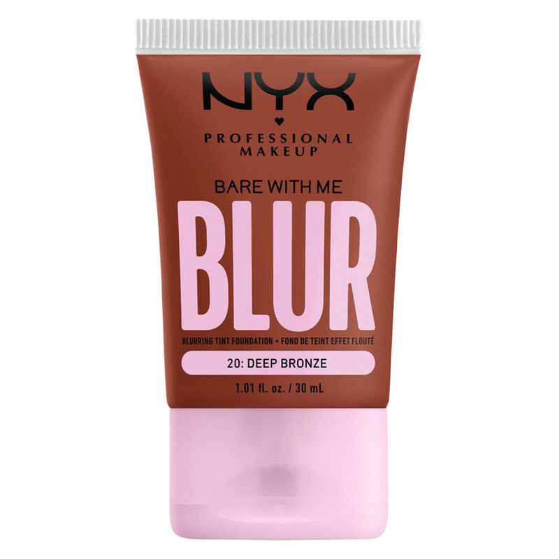 NYX Professional Makeup Bare With Me Blur Tint Foundation 20 Deep Bronze 30ml