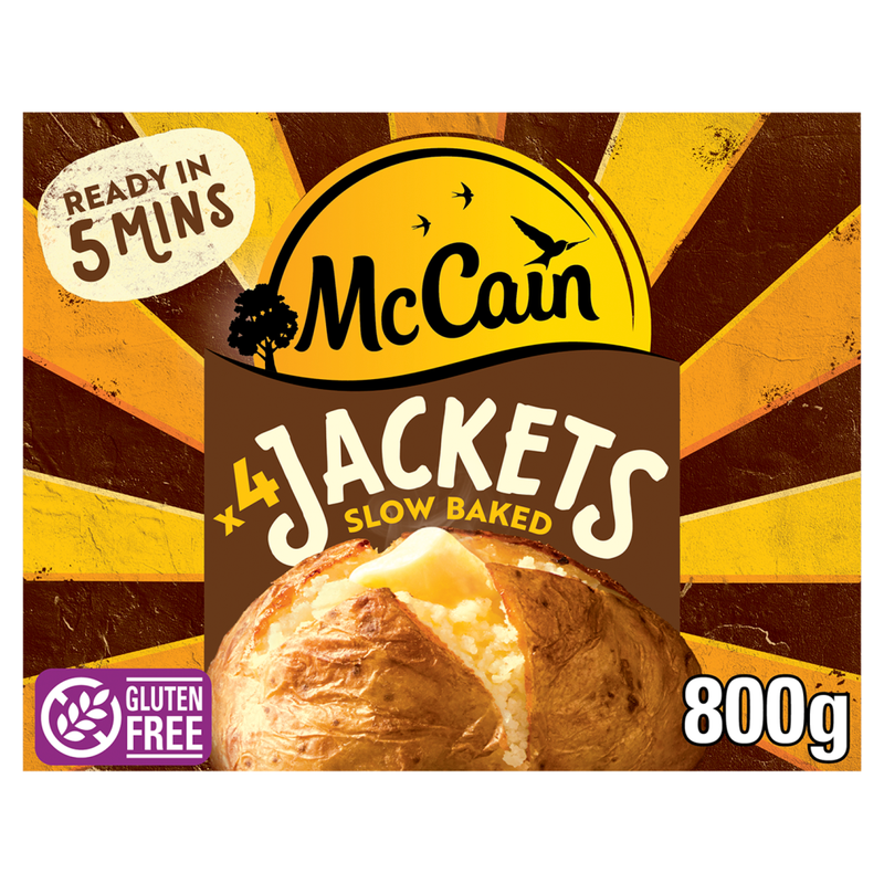 4 Slow Baked Jackets 800g