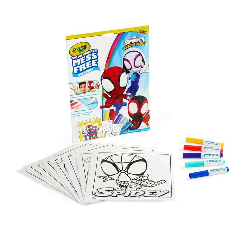 Spidey and Amazing Friends Colour Wonder