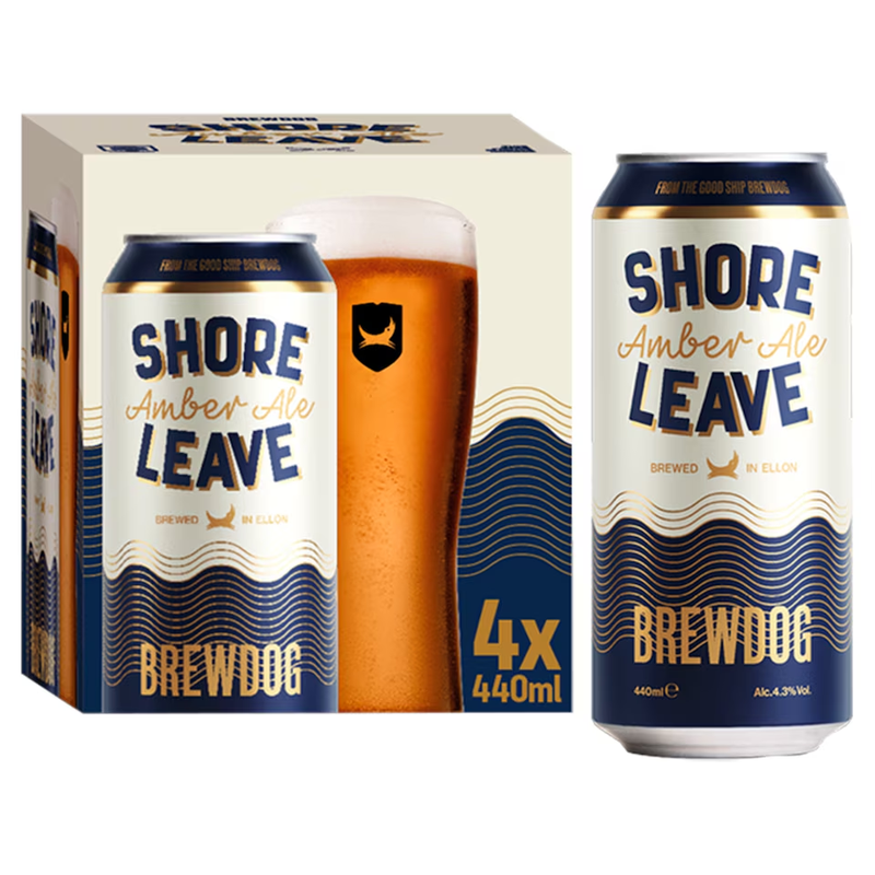 Shore Leave Amber Ale 4 X 440ml