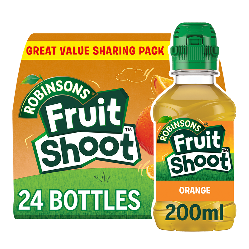 Fruit Shoot Orange Juice Drink 24 X 200Ml