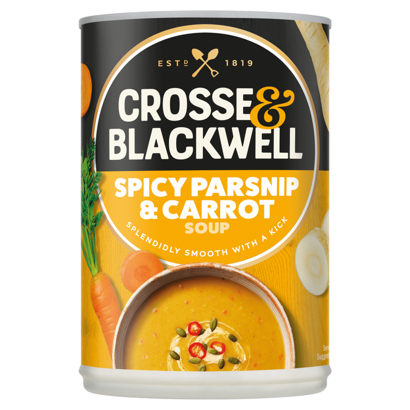 Best of British Spicy Parsnip & Carrot Soup 400g