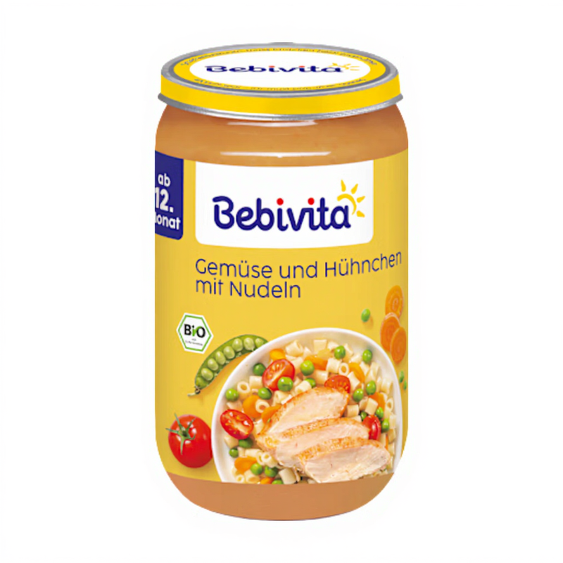 Bebivita Gemüse-Hähnchen-Nudelmahlzeit 250 g