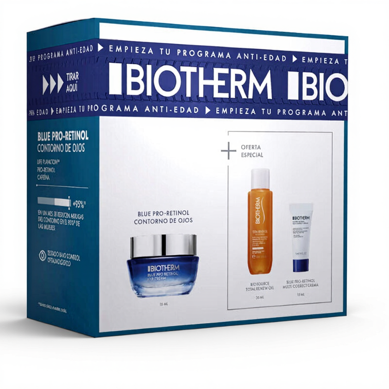 Biotherm Blue Retinol Oogcontourset 3 stuks
