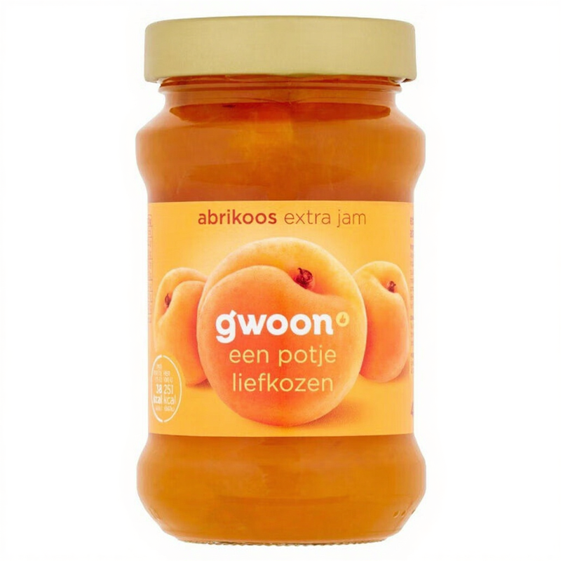 G'woon Extra Jam Abrikoos - 450 g