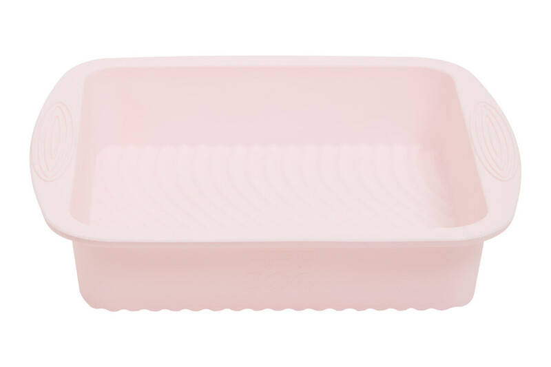 Maison By Premier Pink Zing Pastel Square Cake Mould