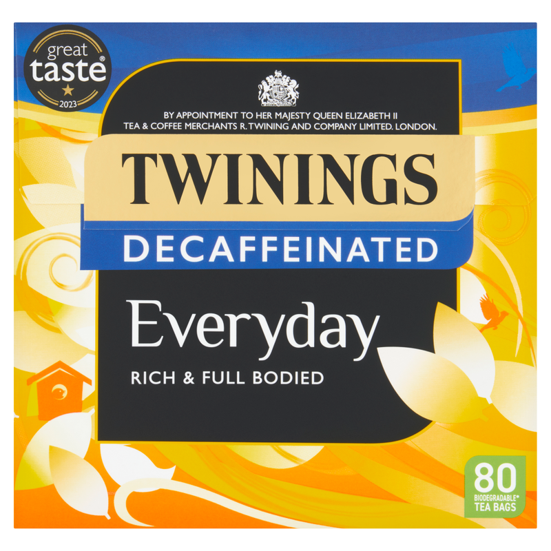 Everyday Decaffeinated 80 Tea Bags 250g
