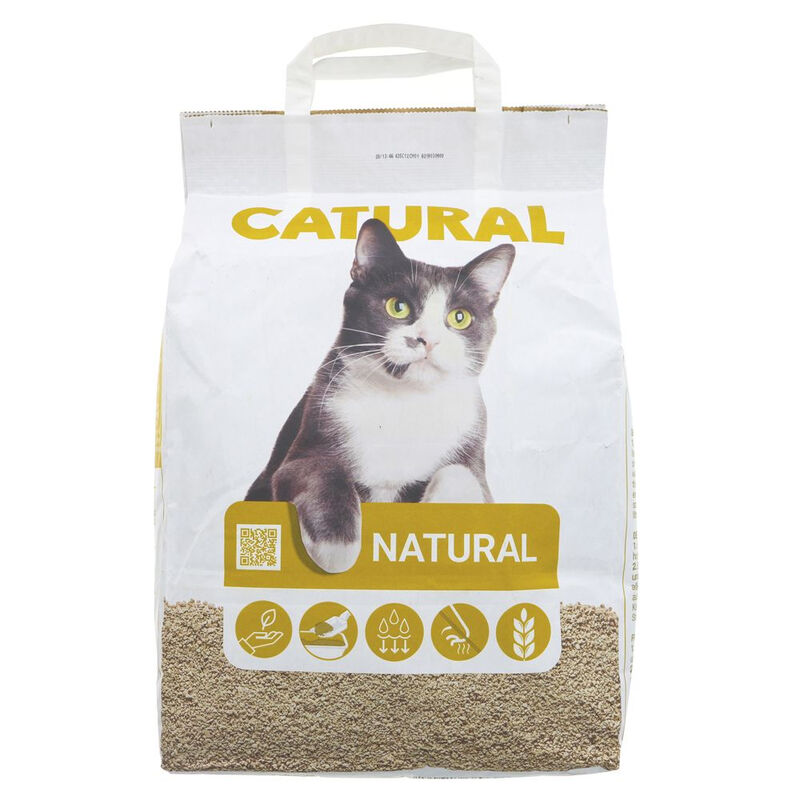 Cat Litter - Natural - 100% Plant based by product - 8L