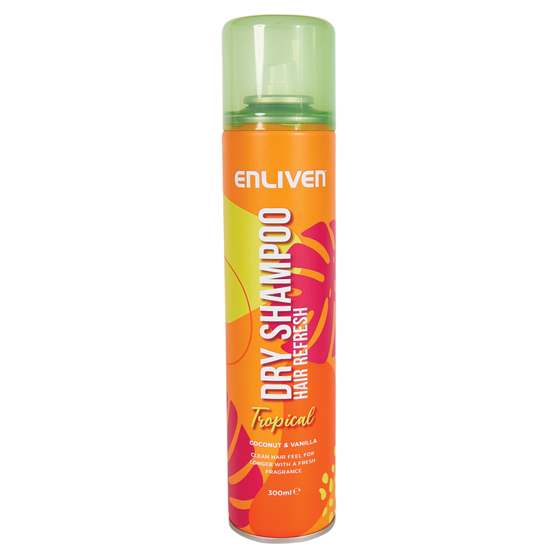 Tropical Coconut & Vanilla Dry Shampoo 300ml