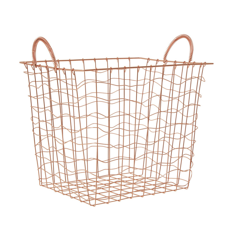 Copper Plated Basket