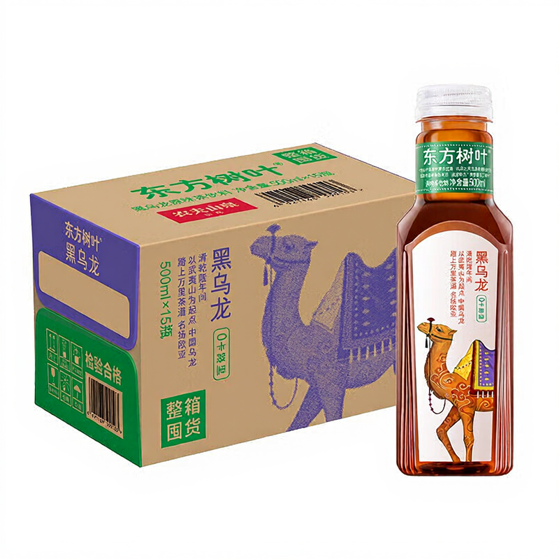 Nongfushanquan Spring Oriental Tree Leaf Black Oolong Tea 15*500ml