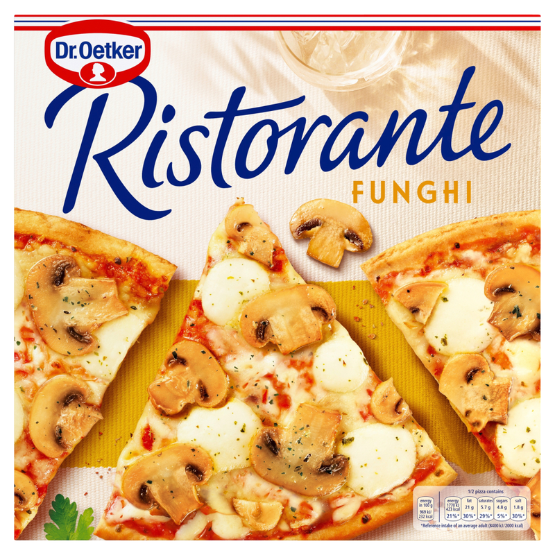 Ristorante Funghi Pizza 365g