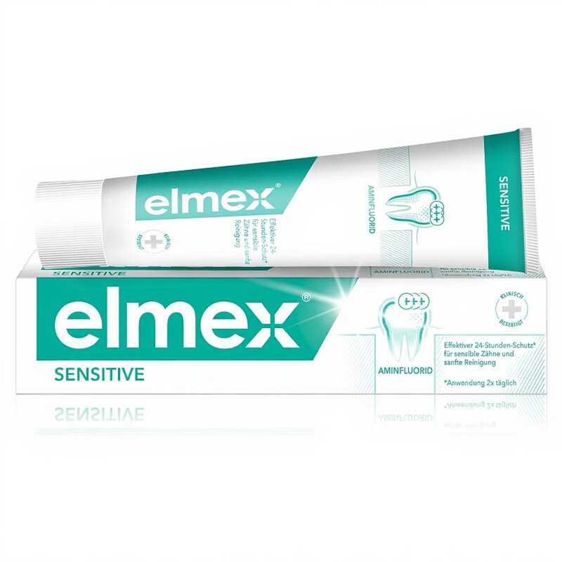 elmex Sensitiv-Zahnpasta mit Aminfluorid 75 ml