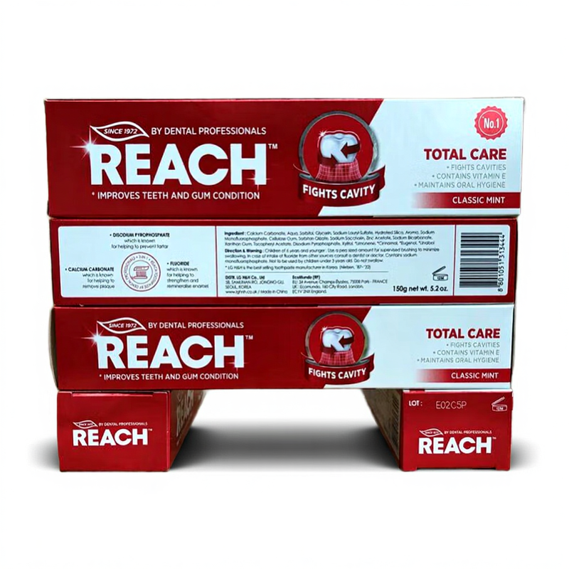 REACH Tandpasta 150 g Total Care Classic Mint