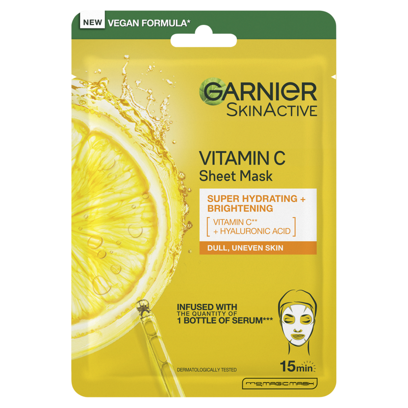 Brightening & Super Hydrating Vitamin C Sheet Mask 28g