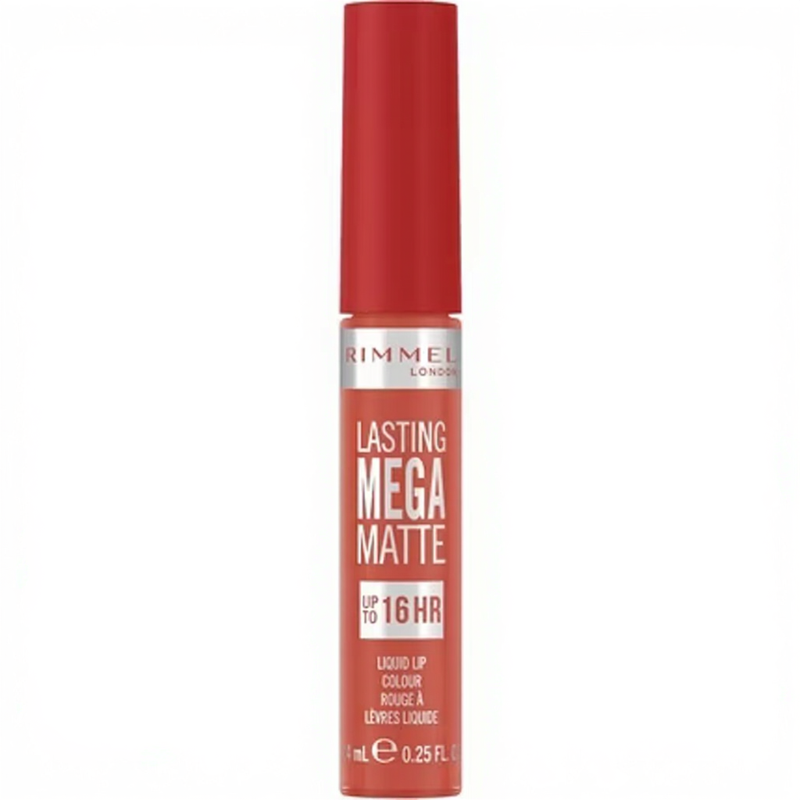 Rimmel London Lasting Mega Matte Flüssiger Lippenstift Langanhaltend Feuchtigkeitsspendend Vegan