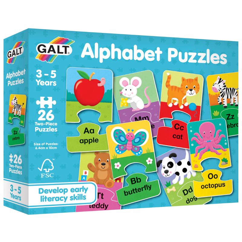 Alphabet 2 Piece Puzzles