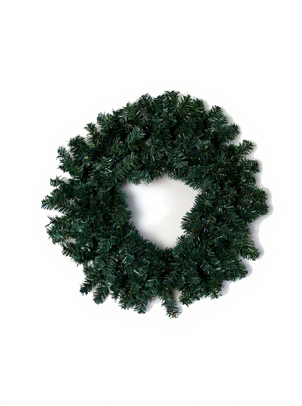 Kerstdecoratieve nepslinger - Groen, 60 cm