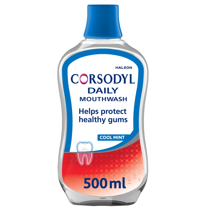 Daily Gum Care Mouthwash Alcohol Free Cool Mint 500ml